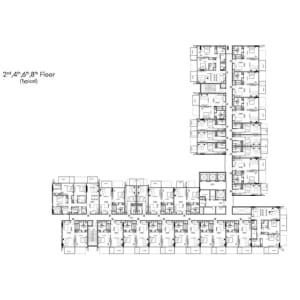 2, 4, 6, 8 Floor