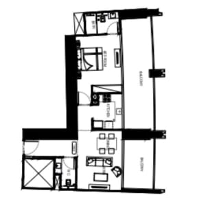Binghatti Skyrise 1BHK