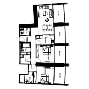Binghatti Skyrise 2BHK