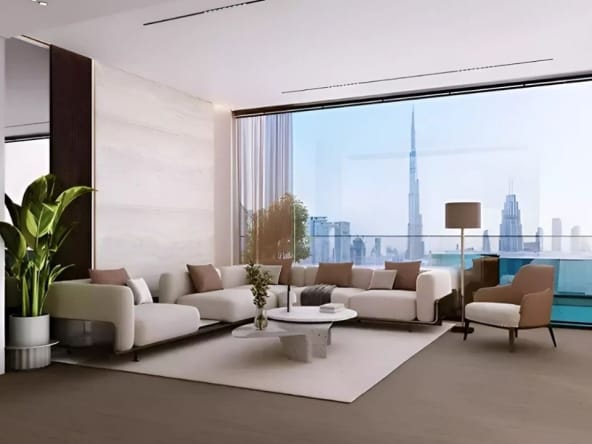 Binghatti Skyrise Hall View