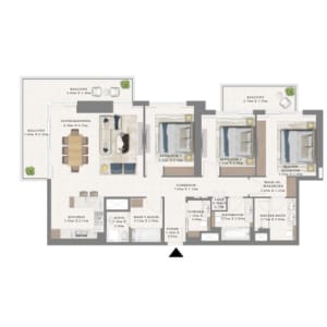 Marina Cove 3BHK