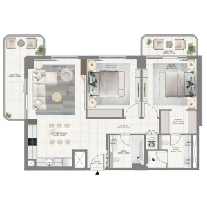 Pier Point 2 - 2 Bedroom