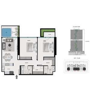 Samana Barari Lagoons - 2BHK