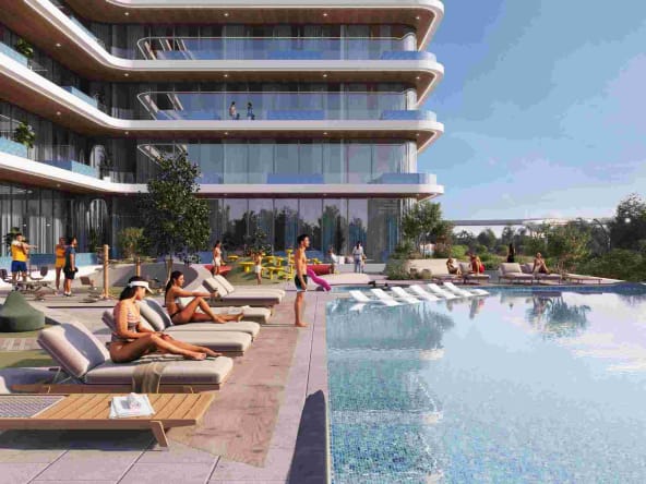 Samana Ibiza Building Pool View