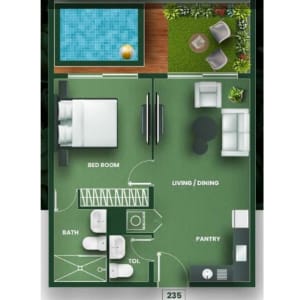 Aqua Flora - 1BHK
