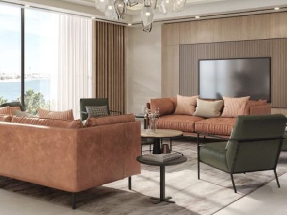 Azizi Venice Living Area