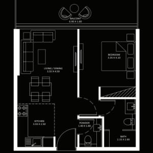 Bayz 101 - 1BHK