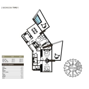 Binghatti Grove - 2BHK
