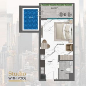 Samana Manhattan Studio With Pool