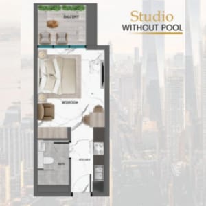 Samana Manhattan Studio Without Pool