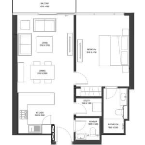 Sobha One - 1BHK