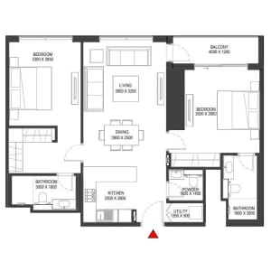 Sobha One - 2BHK