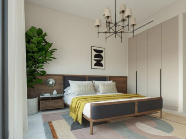 Weybridge Gardens Bedroom