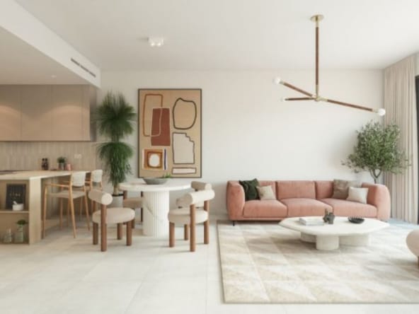 Weybridge Gardens Living Area