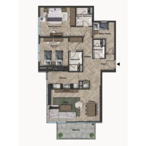 All Seasons Residence - 2BHK