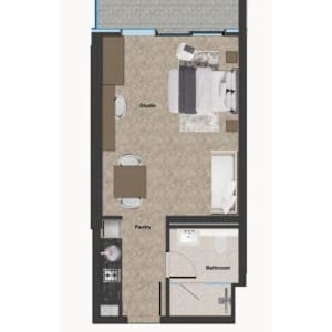 All Seasons Residence - Studio