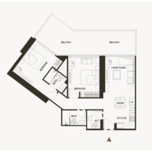 Binghatti Haven - 2BHK