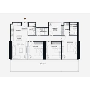 Binghatti Haven - 3BHK
