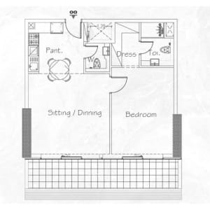 ELECTRA - 1BHK
