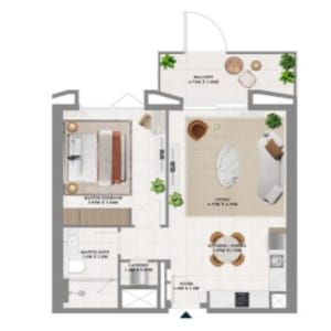 Hillsedge - 1BHK