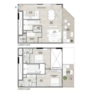 Reef 1000 Townhouse - 2.5BHK