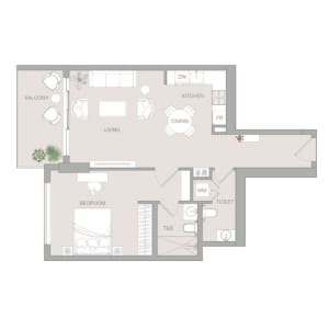 VERDAN1A 1 - 1BHK