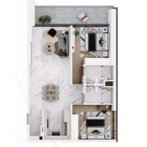 Vega Residence - 2BHK