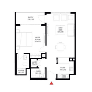 Crest Grande - 1BHK