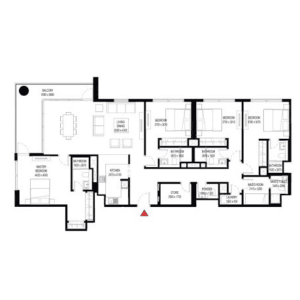 Crest Grande - 4BHK