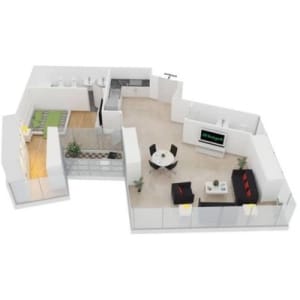 Damac Heights Floor Plan 5