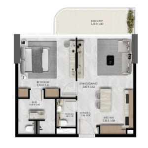 Verano - 1BHk