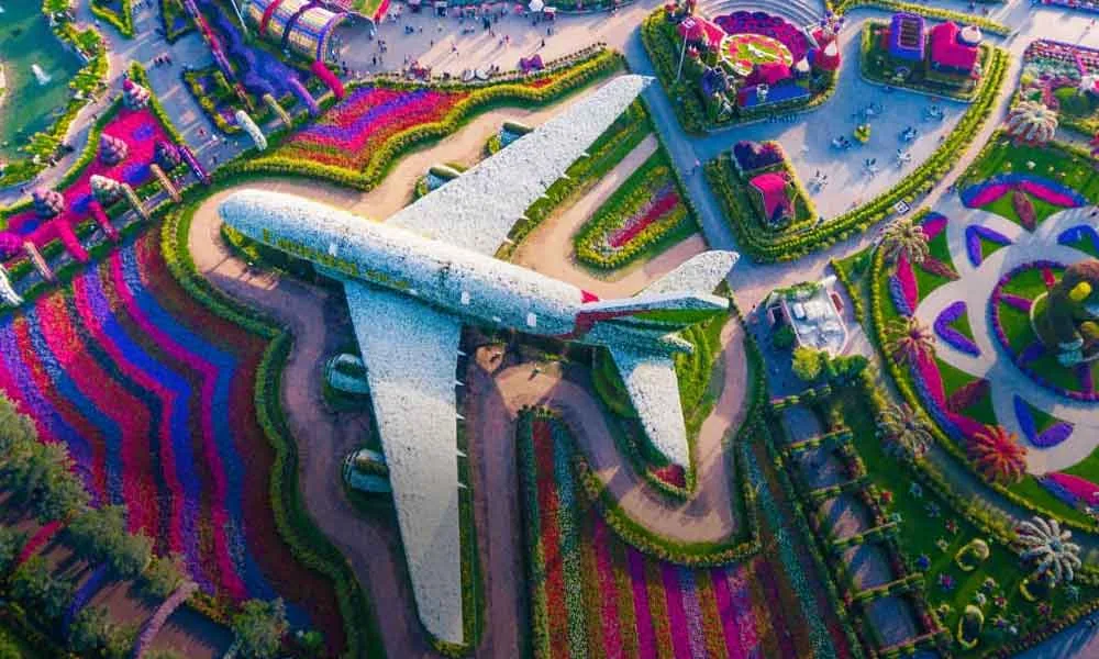 Go Floral at the Dubai Miracle Garden