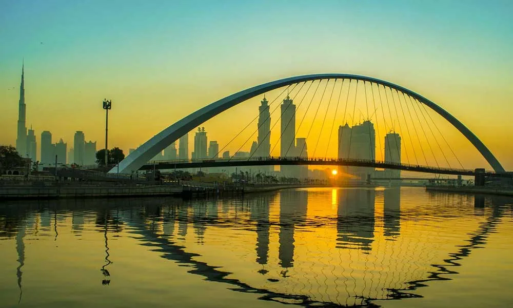 Take a Lazy Walk at the Dubai Water Canal