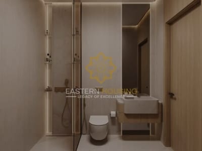 Binghatti heaven bathroom view