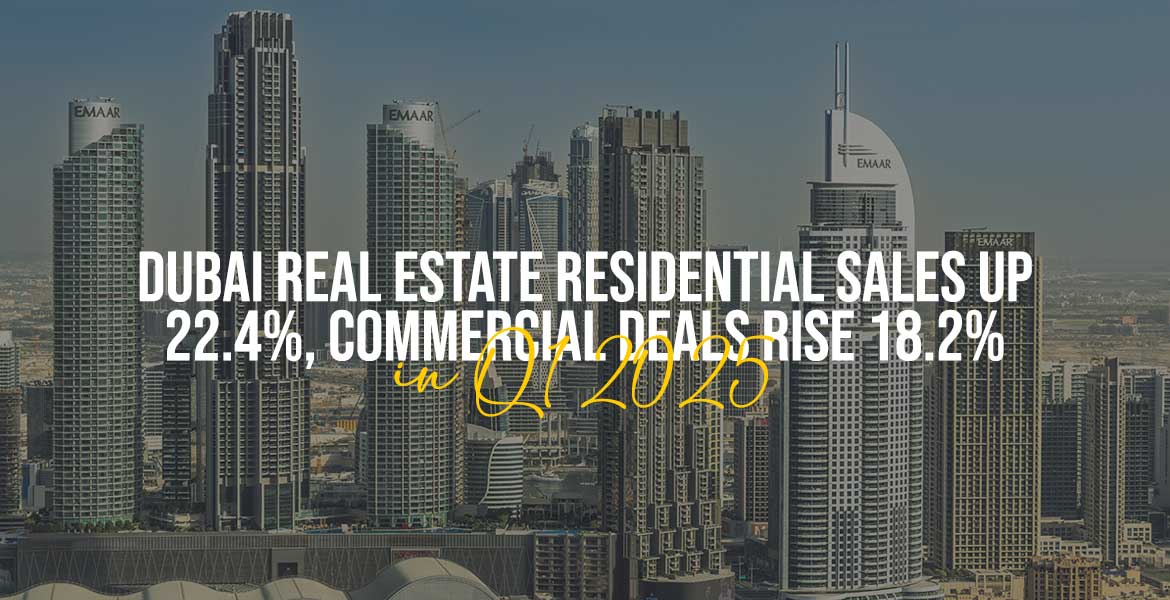 Dubai Real Estate Residential Sales up 22.4%,