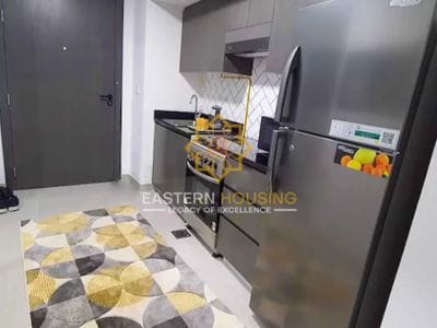 Fully Furnished Studio Apartment for Rent in Dubai Science Park - Kitchen View