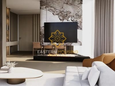 Binghatti Hills Dubai Science Park Living Room View