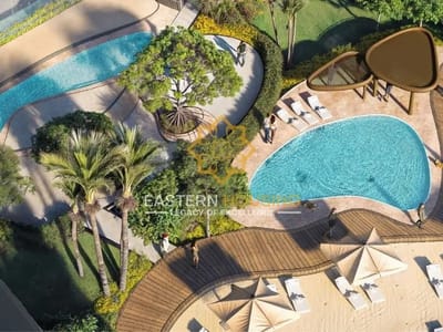 Binghatti Hills Dubai Science Park Swimming Pool View