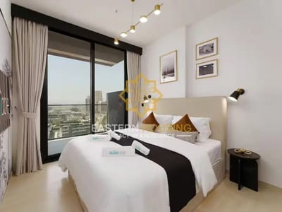 Bedroom View of the Apartment in JVC District 13