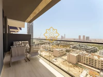 Terrace View of the Apartment in JVC District 13