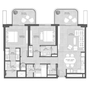 HYDE Residences 2BHK