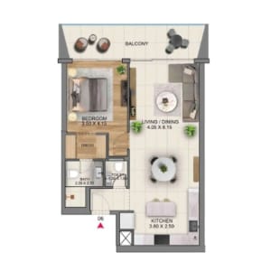 Marriott Residences 1BHK