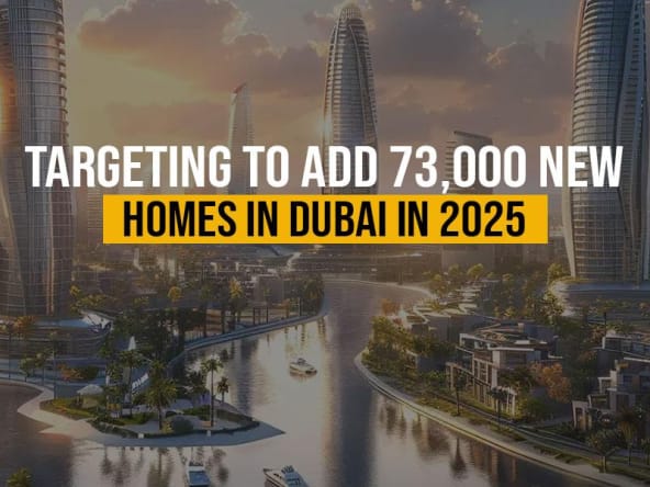 Targeting to add 73,000 New Homes in Dubai in 2025