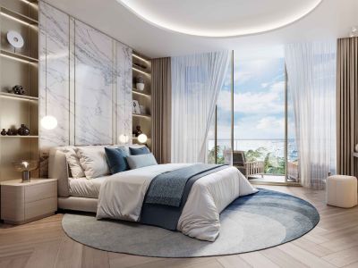 3 Bedroom Apartment for Sale in Beach Walk Grande 2 by Imtiaz, Bedroom
