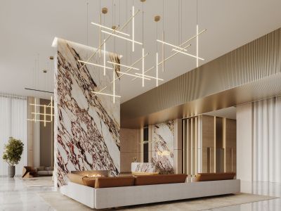 Binghatti Ghost, Dubai, Hall View