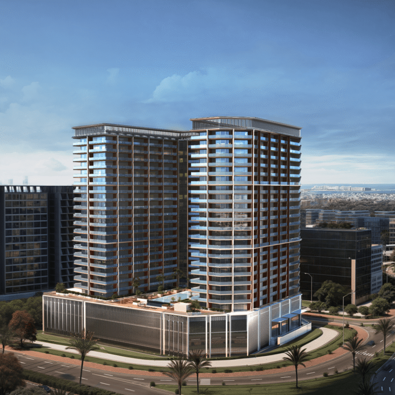Premium interior design apartment in Binghatti Ghost Dubai-min