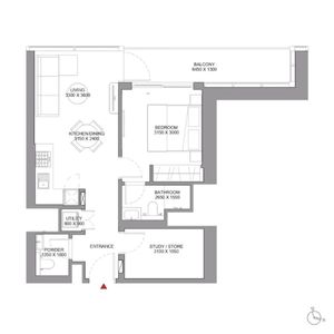 Sobha Orbis, 1.5 BHK