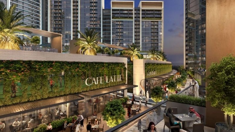 Sobha Orbis Cafe Area