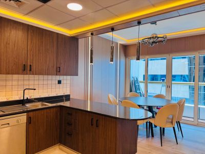 Upgraded kitchen Dubai Marina apartment