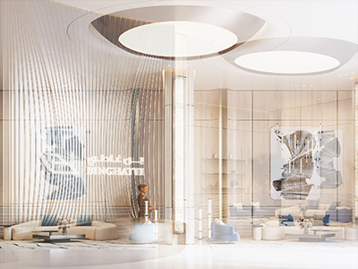 Studio Apartment for Sale in Binghatti Skyhall (553 sqft) Interior